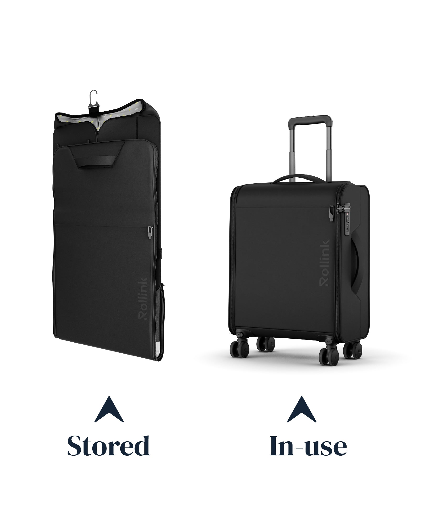 Rollink Futo Collapsible Suitcase