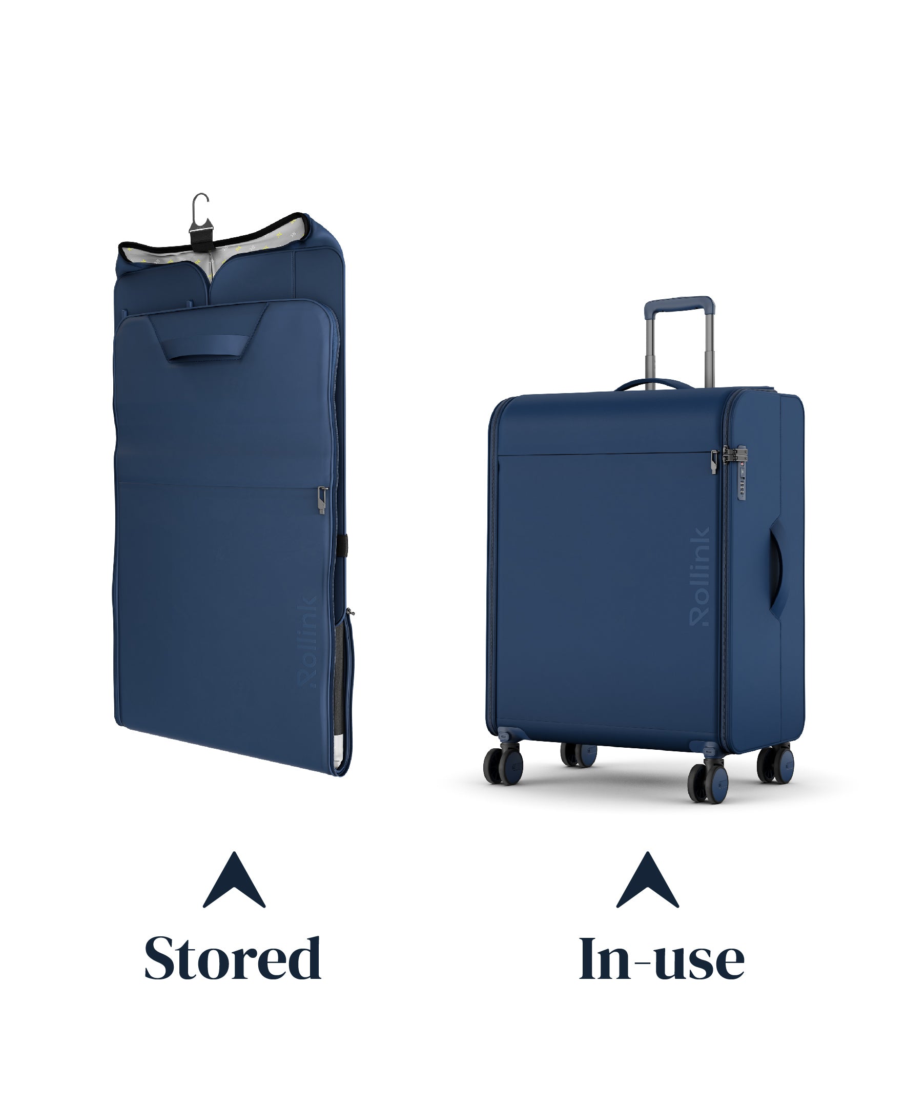 Rollink Futo Collapsible Suitcase