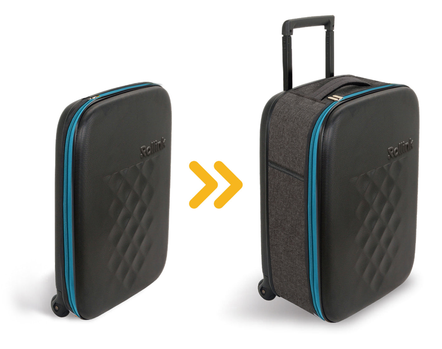 Rollink Flex Earth 21” Collapsible Suitcase