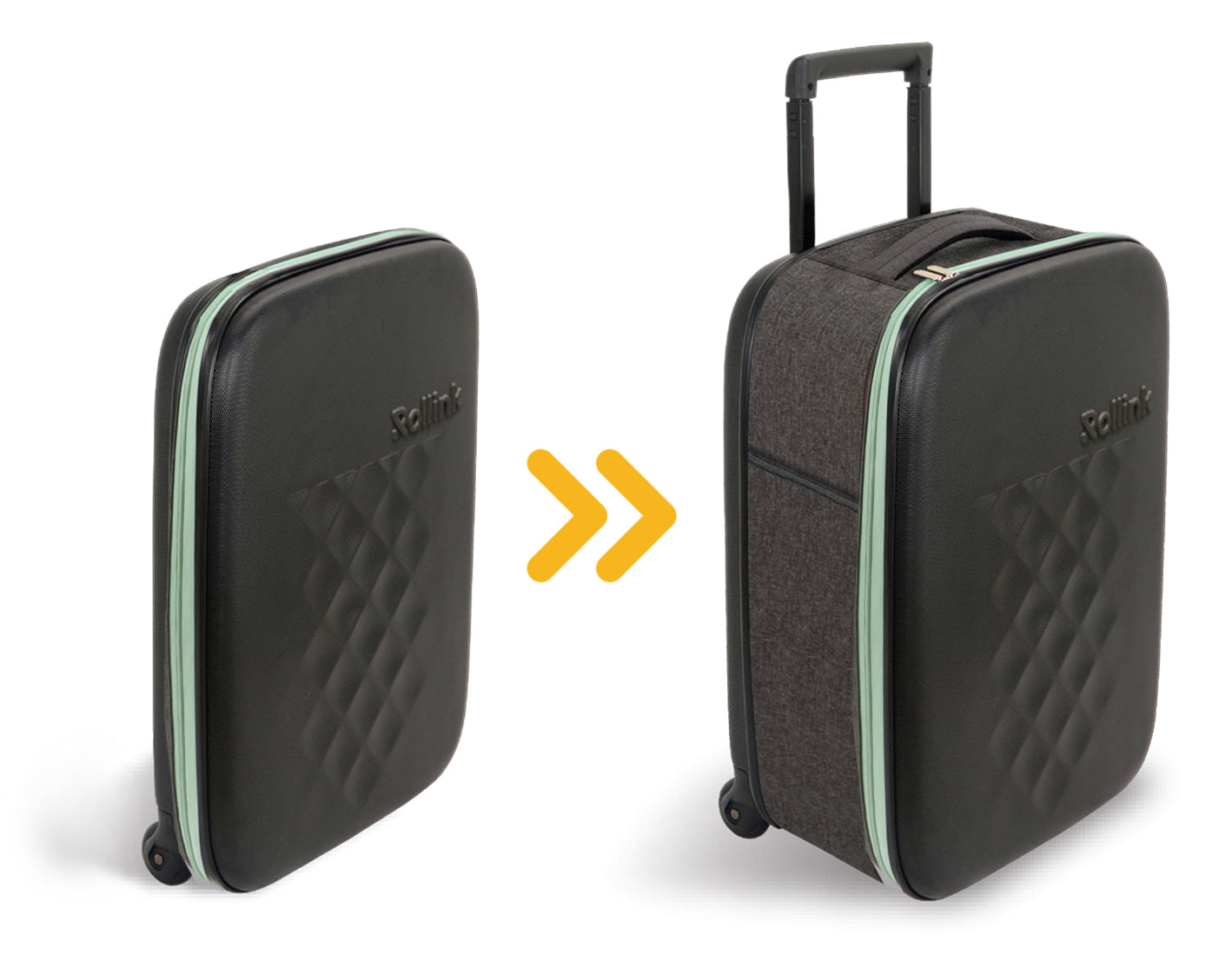 Rollink Flex Earth 21” Collapsible Suitcase