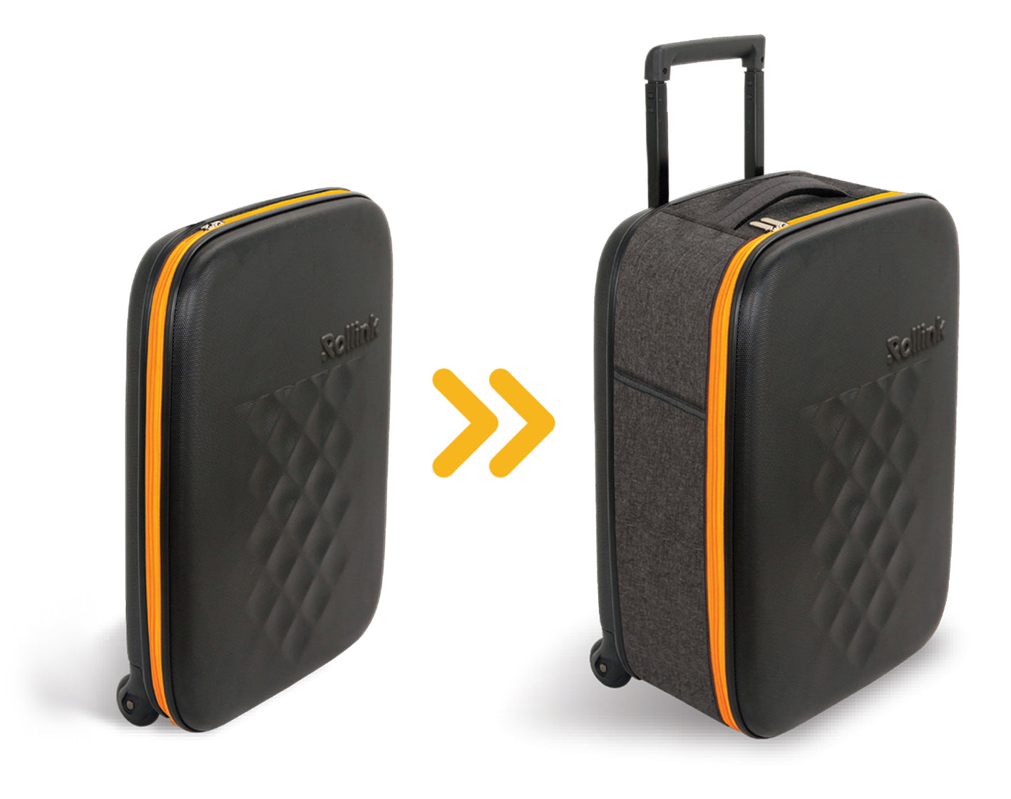 Rollink Flex Earth 21” Collapsible Suitcase