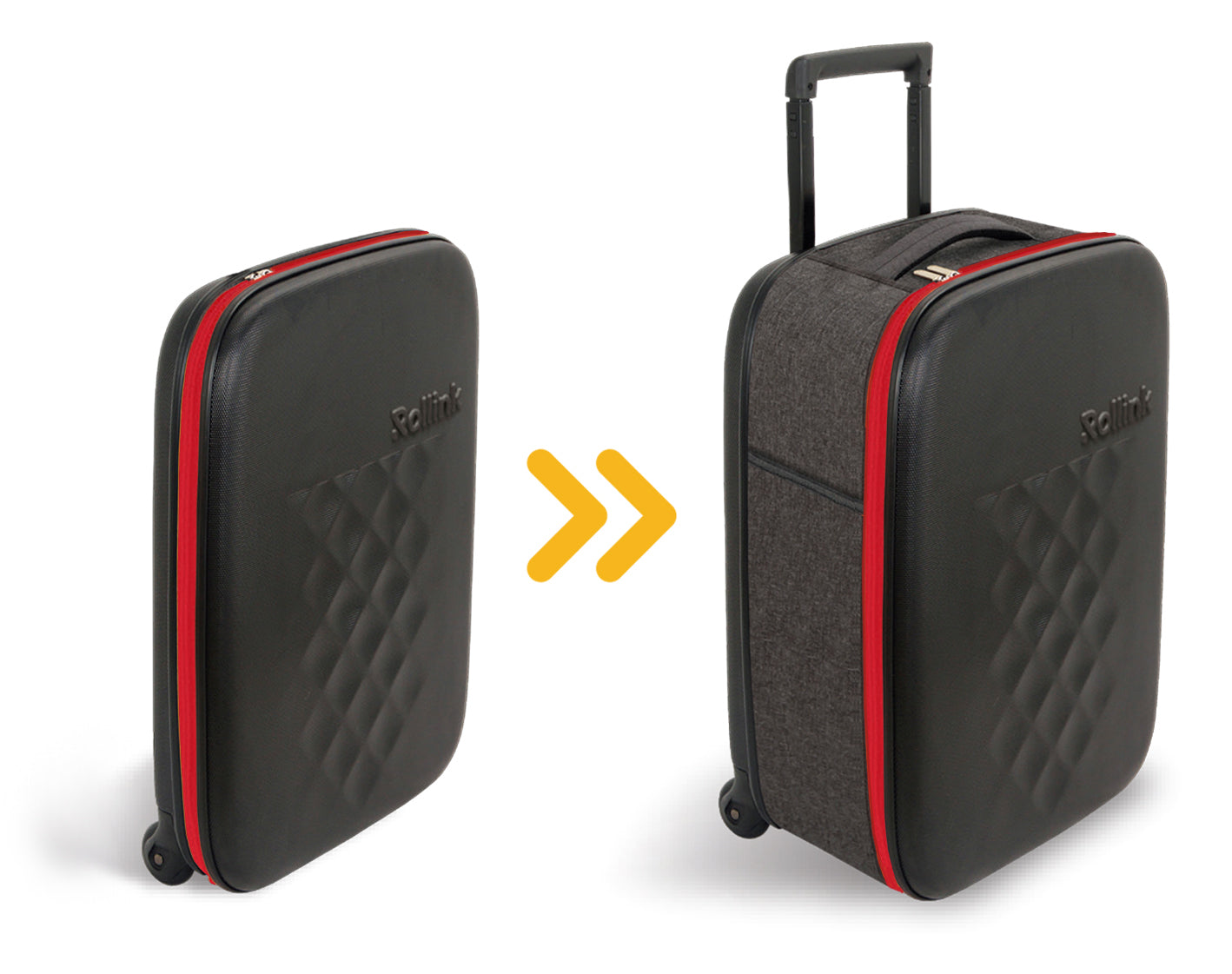 Rollink Flex Earth 21” Collapsible Suitcase